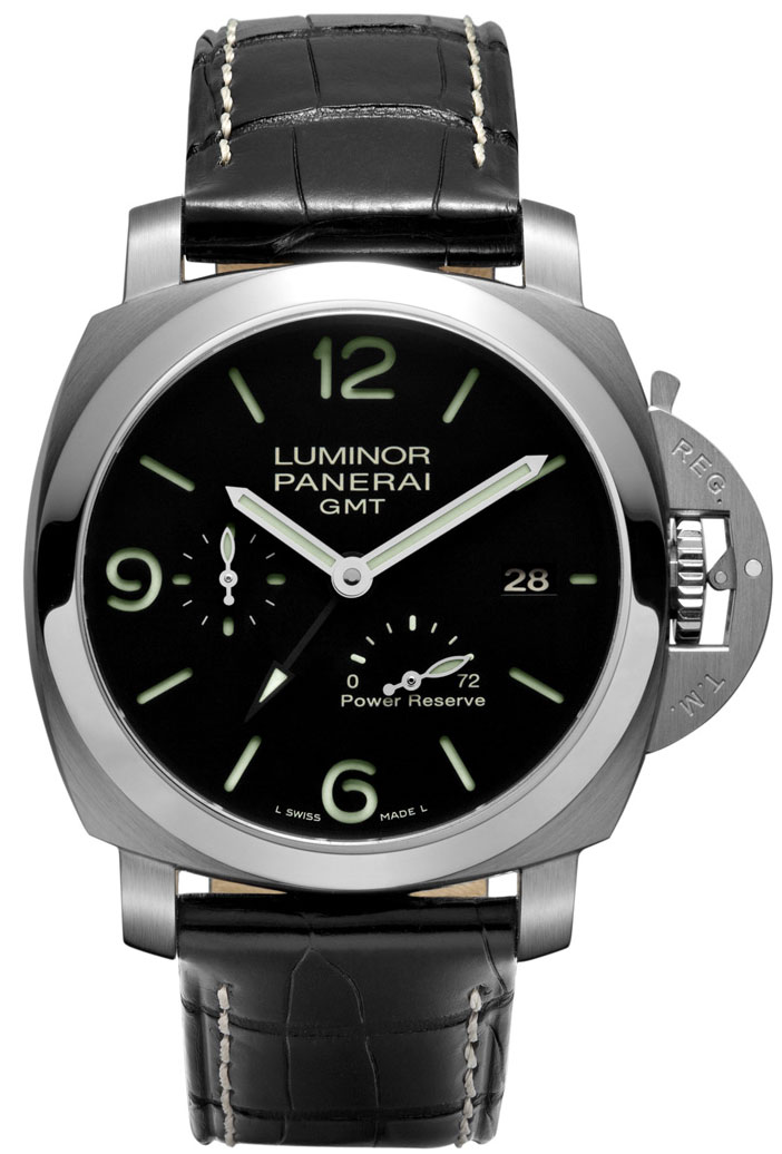 R plique Panerai Luminor 1950 3 Days GMT Reserve de marche Automatique PAM00321